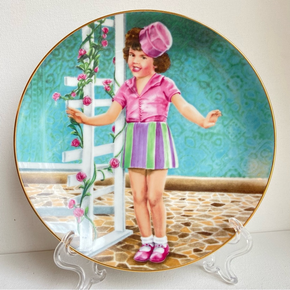 Darla’s Debut The Little Rascals porcelain collectors plate Hamilton Collection